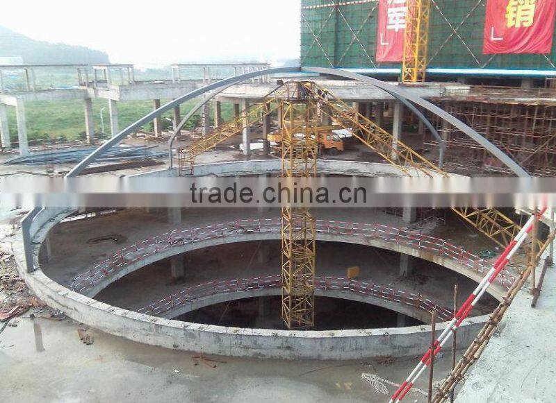 Steel shade structure glass dome