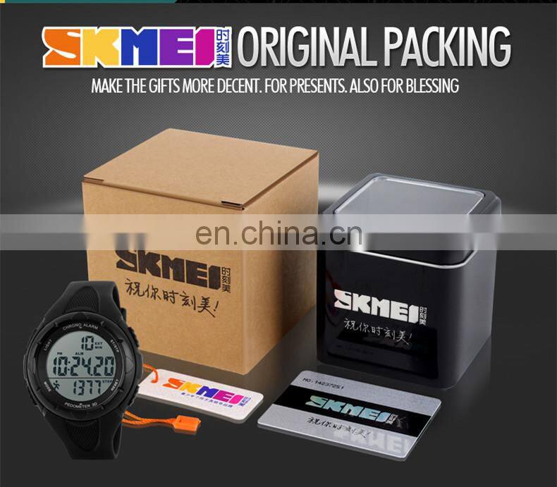 skmei 1108 new products modern design sport jam tangan watch pedometer