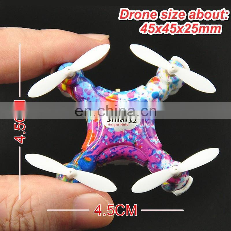 CX-10DS Smart Q Headless Mode 4CH 6Axis Mini RC Quadcopter Control Toys Helicopters Aircraft RTF Drone