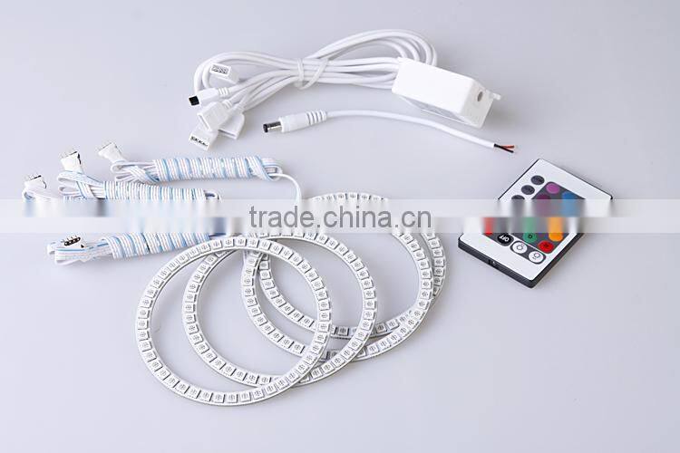 RGB Angel Eyes for E46 Coupe 2D(04+)/E46Cabrio Emark approval Car LED Accessory parts Auto Lamp