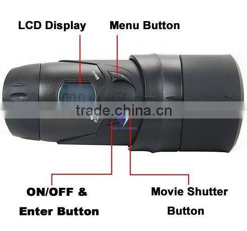 Shock-resistant VGA waterproof motorbike camera