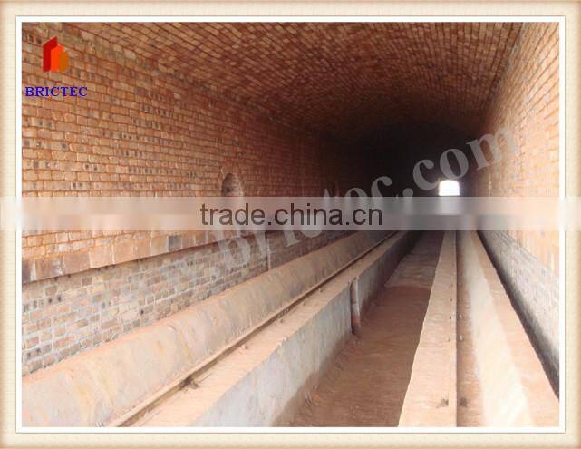 Brick kiln for drying and firing, automatic brick production line