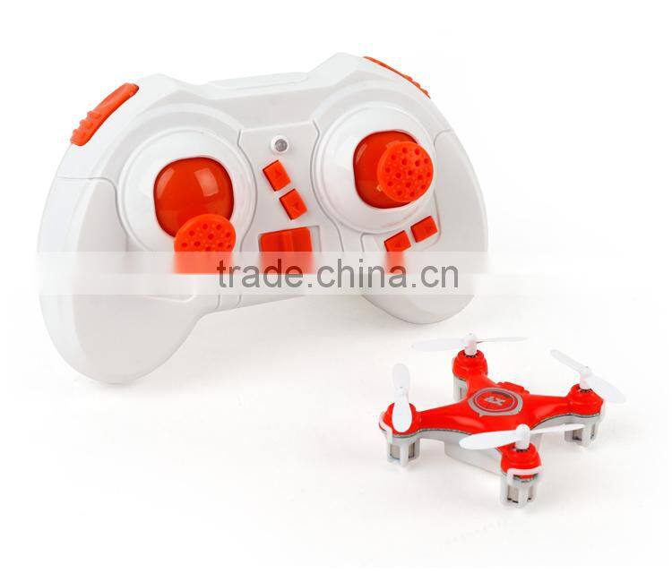 2015 Hot sale 4 ch 2.4 G 3D flip nano quadcopter r c helicopter with 6-Axis Gyro VS CX-10