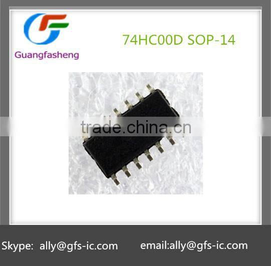 74HC00D 74HC00 Four two input nand gate SOP-14 New and original