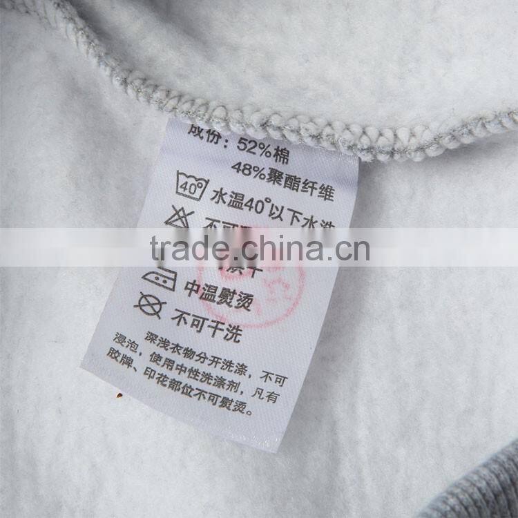 plain high quality hoodies with fashion print