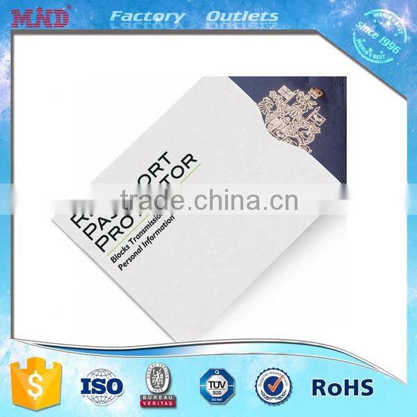 MDB12 Hot selling Blank RFID Blocking Card sleeve for Credit card and Passort