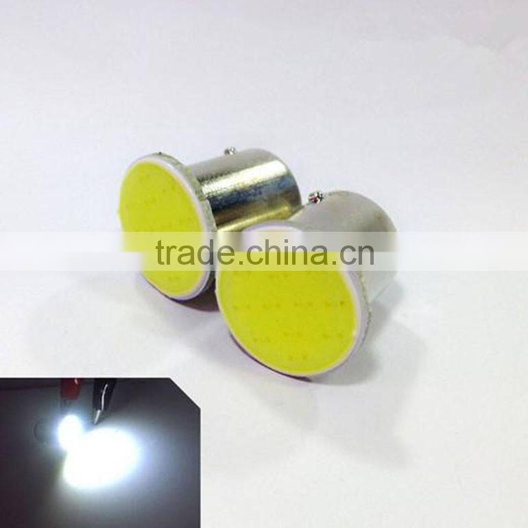 12v car backup light/turn light Super White 1156 BA15S COB LED Bulbs RV Trailer Truck Interior Light
