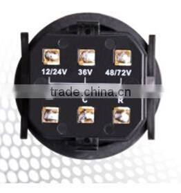 LED HOUR METER VOLATILE MEMORY LOW & HIGH CHARGE WARNING