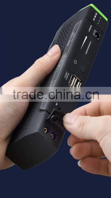 2016 real capacity 18000mah solar car jump starter, solar laptop charger, battery jump starter