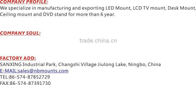 90 degrees swivel tv wall mount