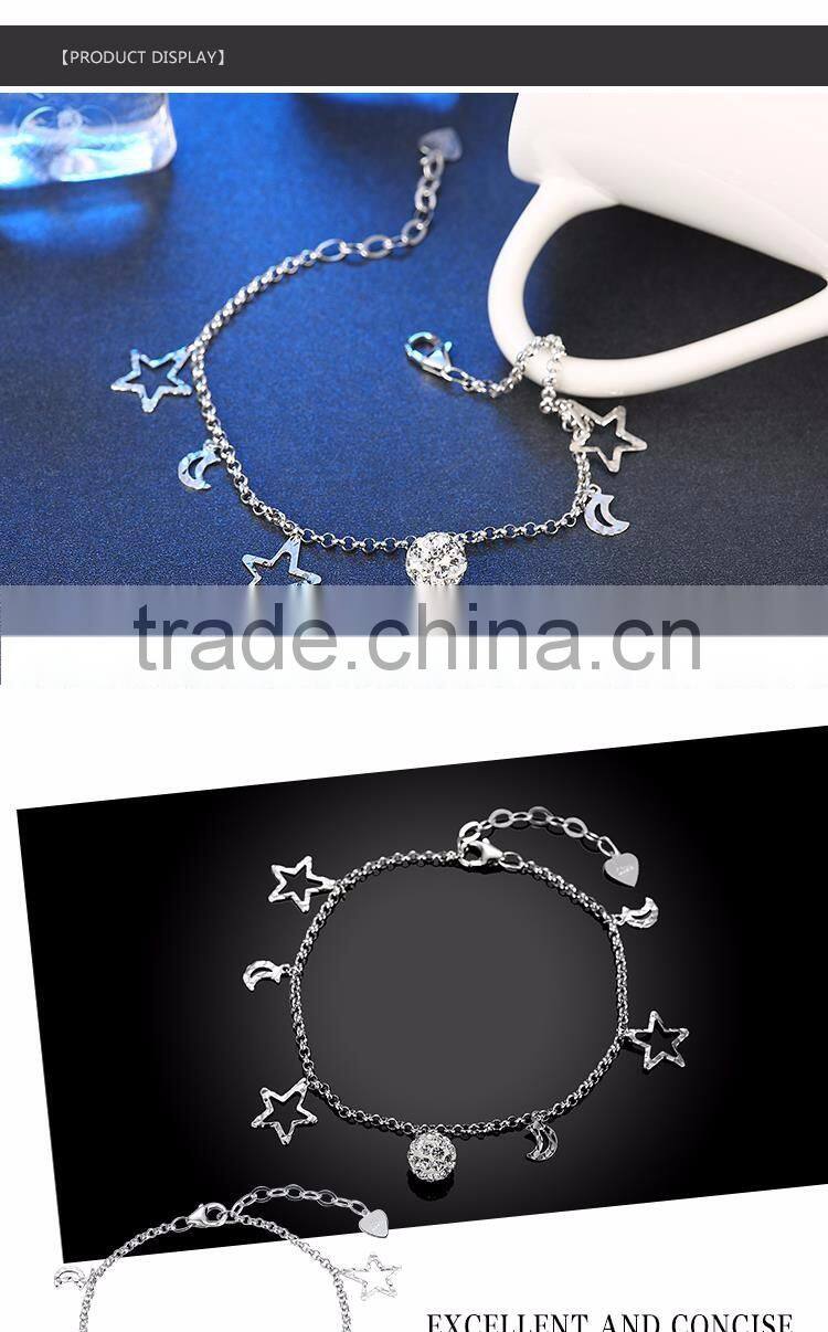 Cute DIY bracelet silver 925, Nice charm bracelet silver
