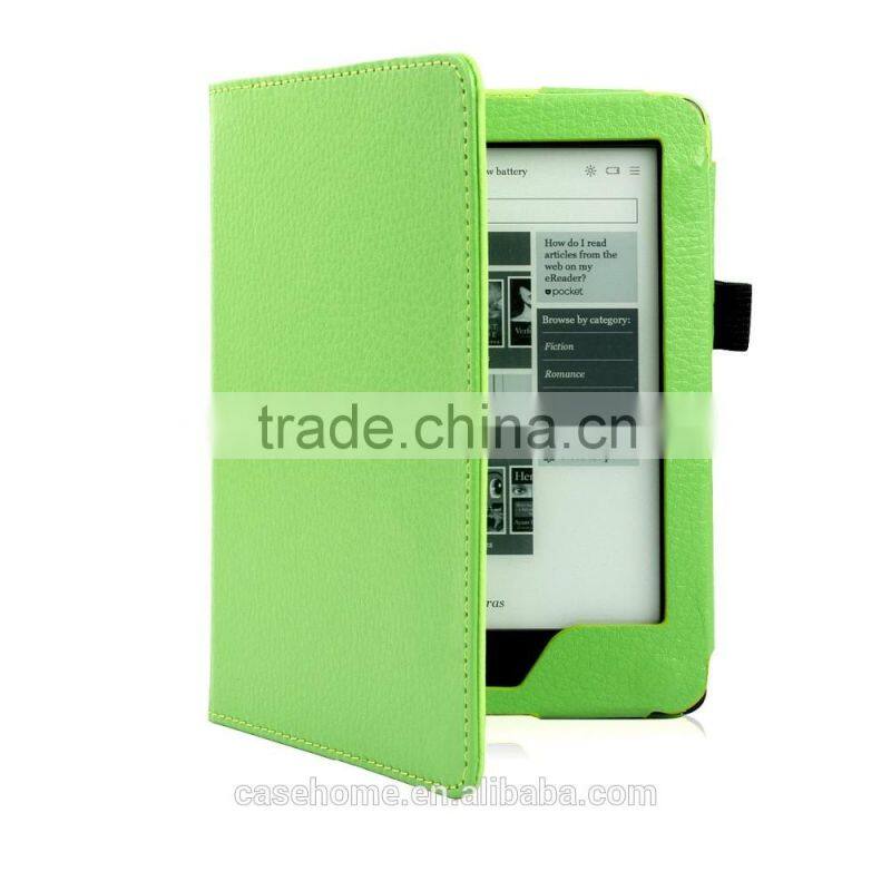 High quality cheap price stitching book case For Kobo Glo Hd Case