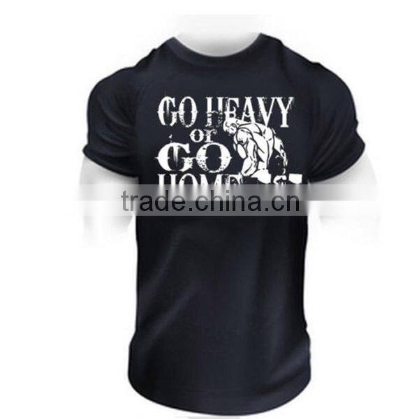 High quality Bodybuilding Muscle Fit T-Shirt for mens