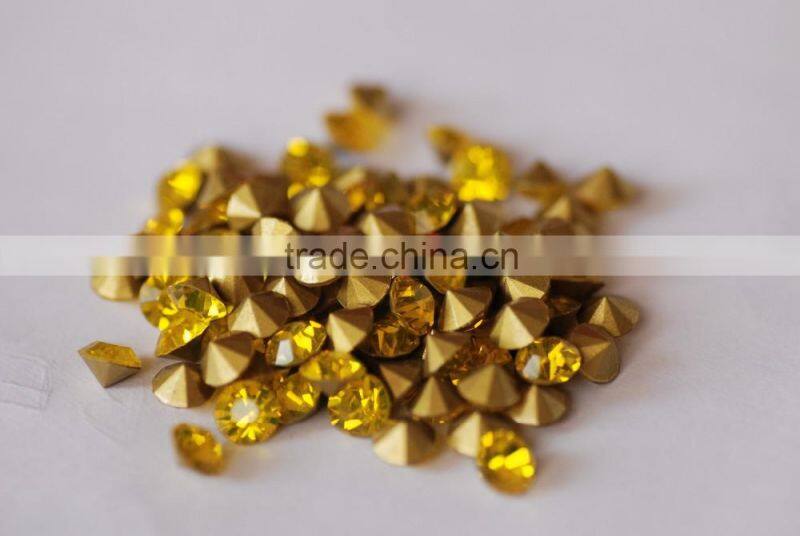China factory wholesale Chatons, MC crystal point back rhinestone, diamond crystal for decoration