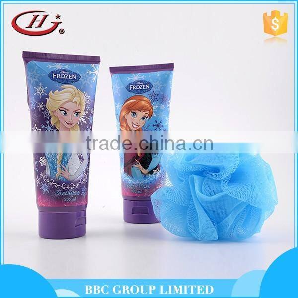 BBC Frozen Gift Sets OEM 001 Popular design kids mild bath set body wash italian shampoo