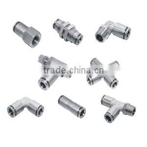 quick pneumatic connector plastic pneumatic fitting;push in fittings;one touch fittings;tube connector