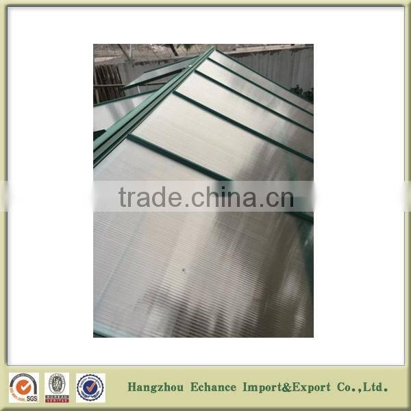 Garden Green house/garden greenhouses Aluminum frame and plastic board Hot sell in German