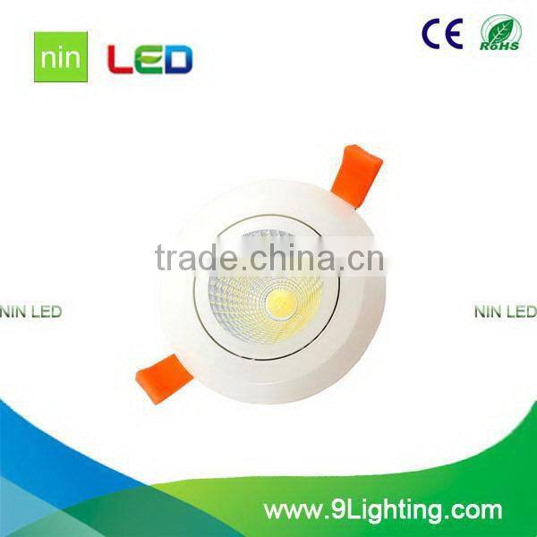 Economic hot selling led downlight flat