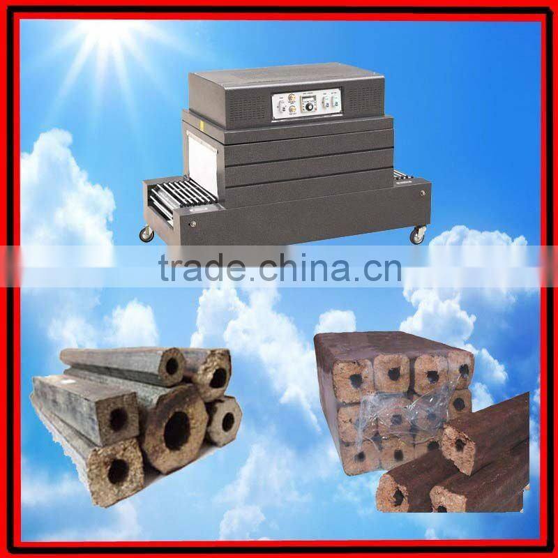 Wood briquettes thermal shrink packing machine