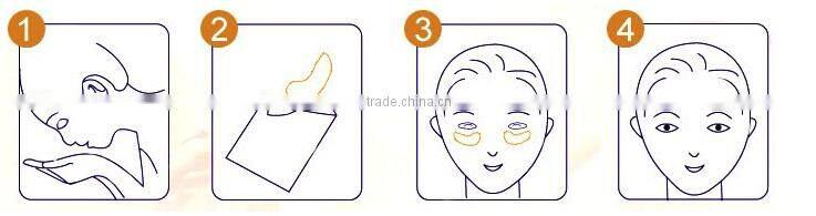 False eyelash extension cold eye patch