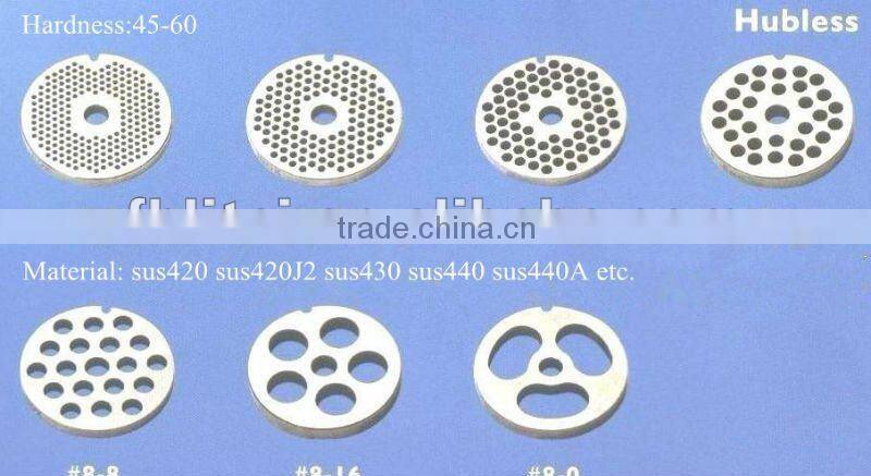 meat grinder cutting plates