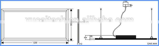 Recessed Led Panel Light Frame 600x600