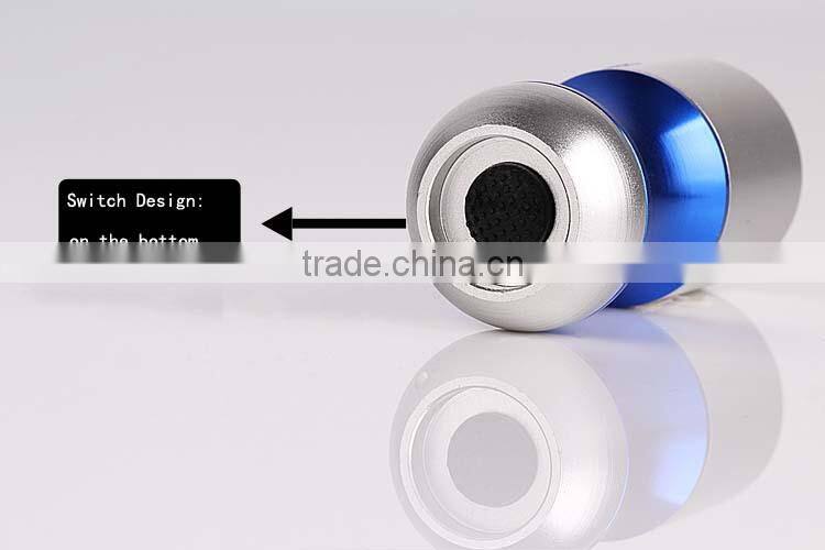 Button battery colorful promotional 6 LED flashlight,aluminium mini flashlight,logo customized led torch keychain flahslight