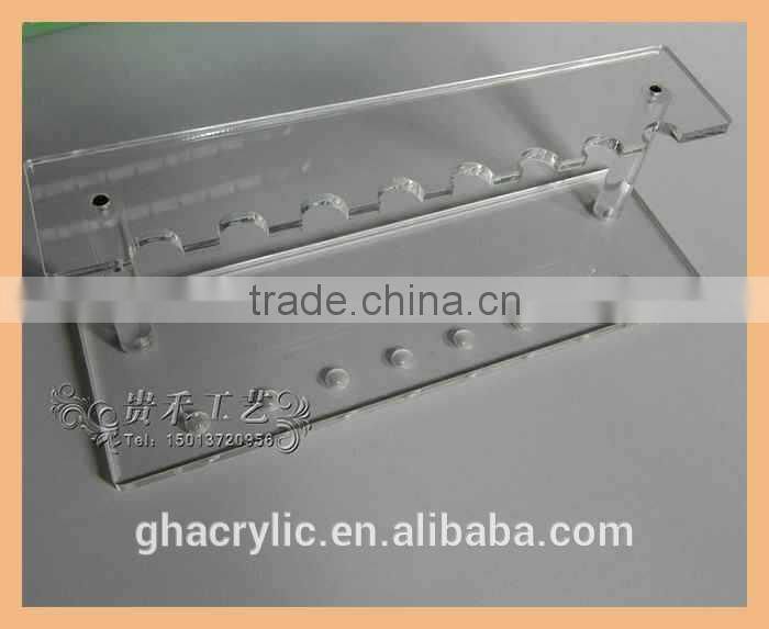 transparent hot selling acrylic pen display rack for wholesale