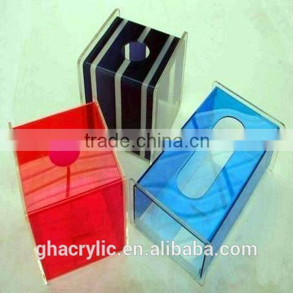 GH-RZ572 Factory Frice Promotional Facial Tissue Box,Tissue Paper Box,Tissue Box Cover ,customized acrylic tissue box cover