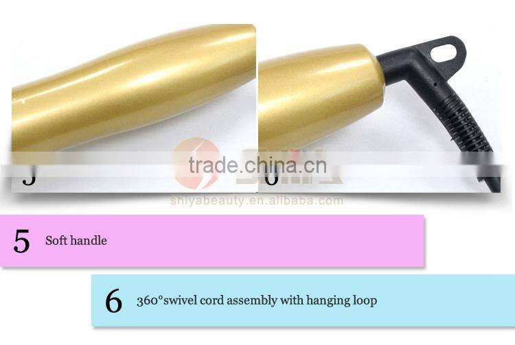 pro magic styling auto steam lcd display infrared ceramic hair curler curling small wave machine
