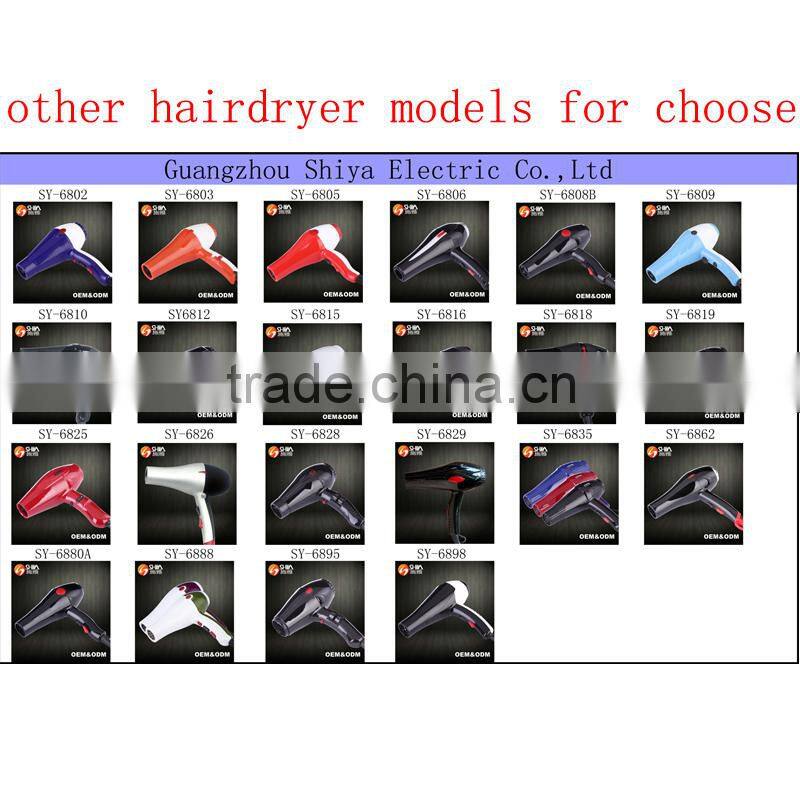 Professional Electric Hooded Motor Infrared Nozzle Low Noise Hairdryer Salon Standing Hotel Hair Dryer Manufacturer