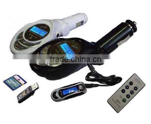 2015 Support SD/MMC Car USB Flash Mp3 Player FM Transmitter