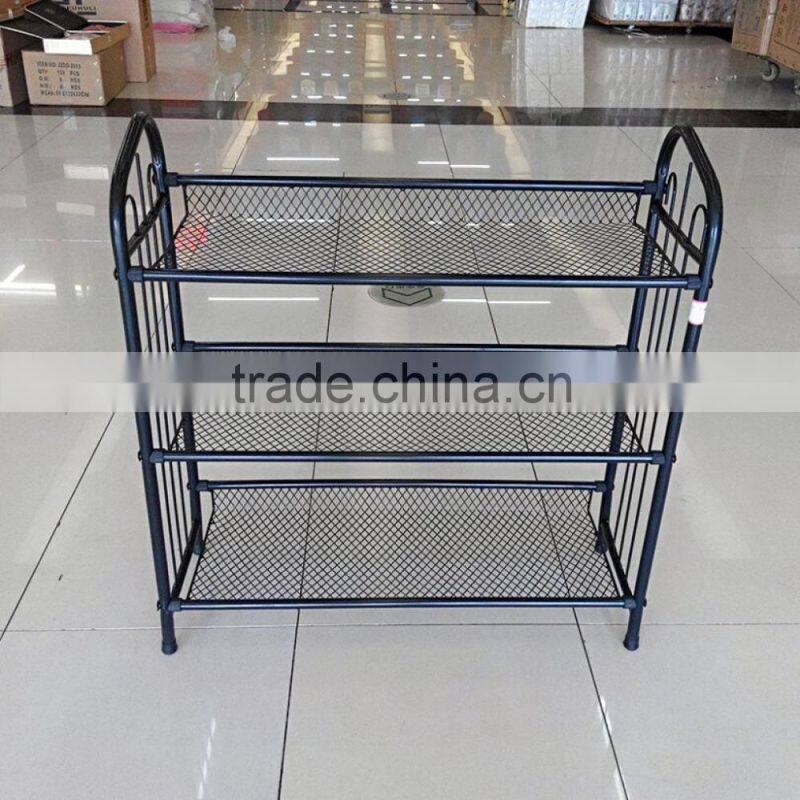 Stainless steel wall mounted corner shelf/Hot sale bathroom two tier shampoo holder /corner rack
