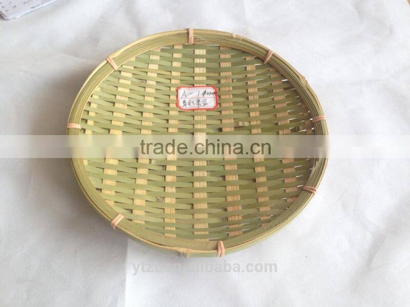 Round Rattan Bamboo Fruit Basket For Kitchen-Ware In Vietnam