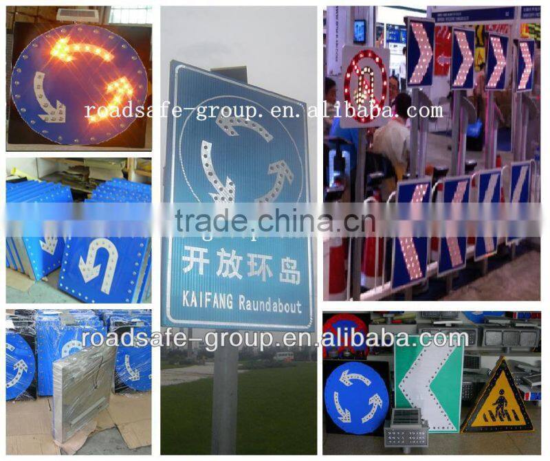 Traffic road high reflective Solar Traffic Sign for speed limit