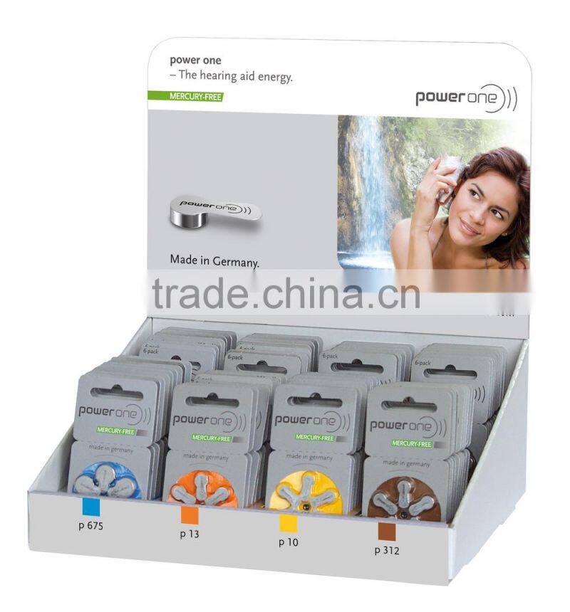 Good Quality hot sale Hearing Aid Zinc Air mercury free Battery power one battery size 13A