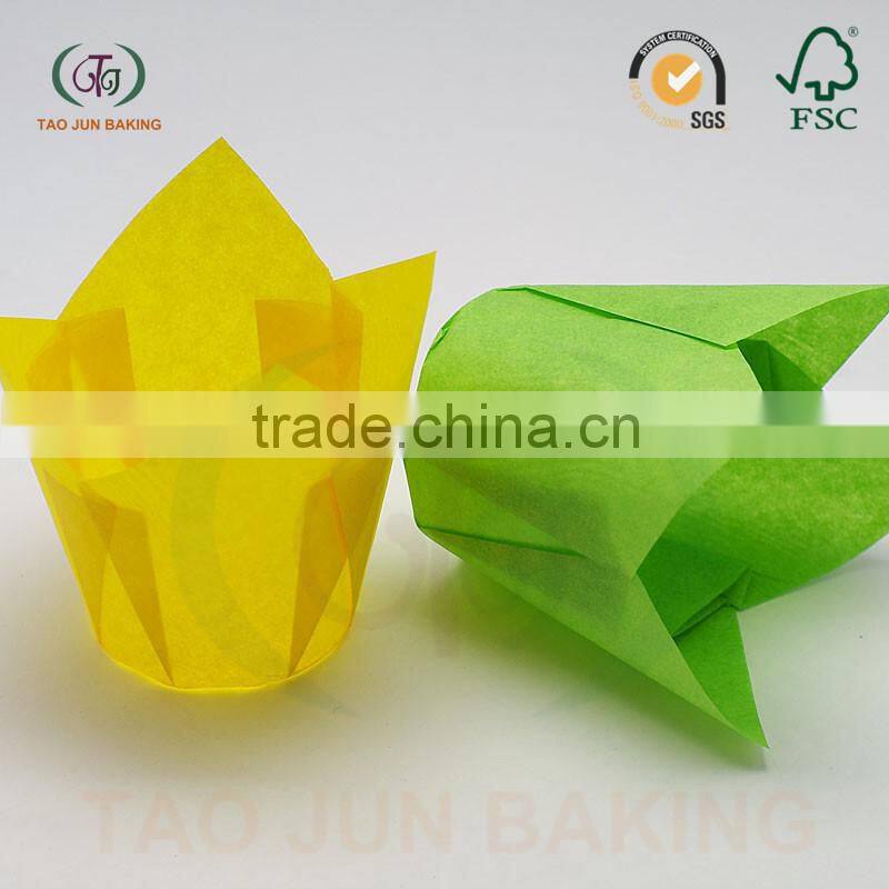 Tulip paper cake tool baking cups cupcake liners