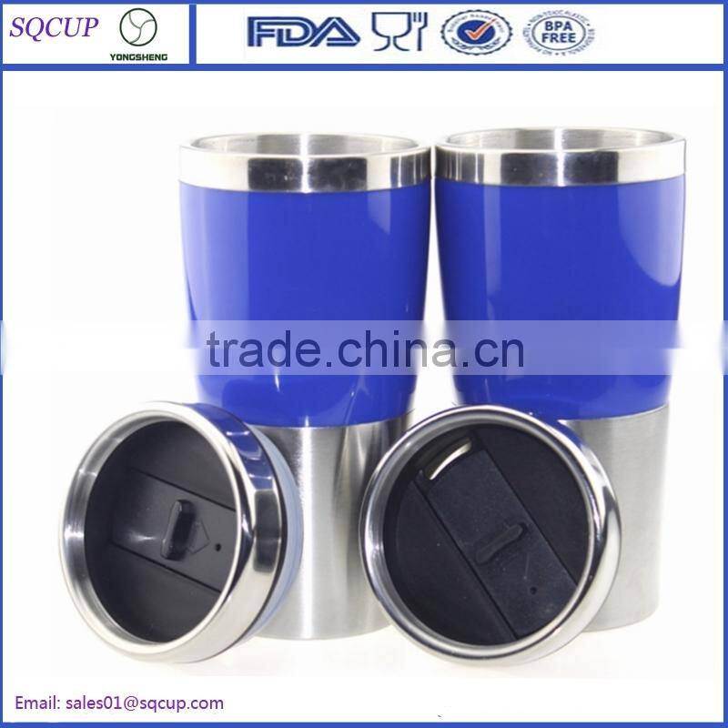 16-Ounce Capacity Auto travel coffee mug coffee cup vacuum tumbler with Lids and Cup Sleeves