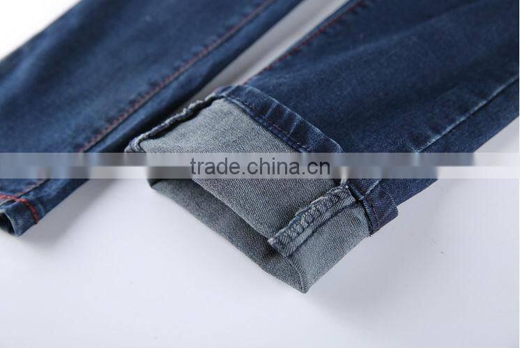 New 98% cotton and 2% Skinny Scratch Spandex Denim Jeans For Ladies