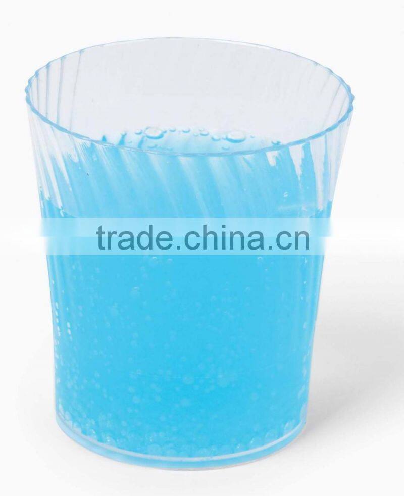 beverage use and PS Plastic Type customized disposable square plastic cup