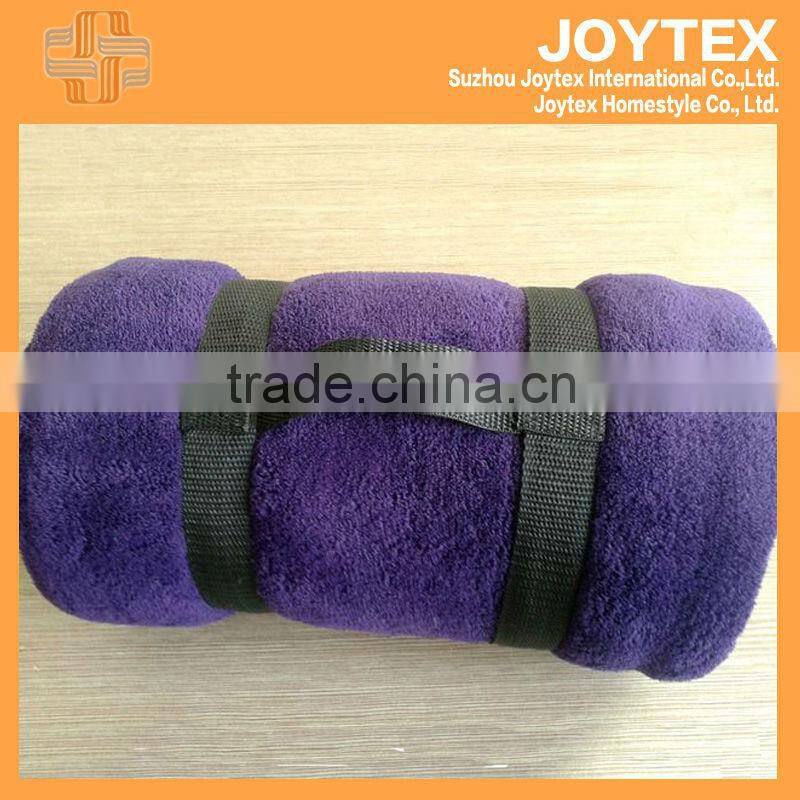 100%Polyester Wholesale and Cheap Plain Coral Fleece Blanket