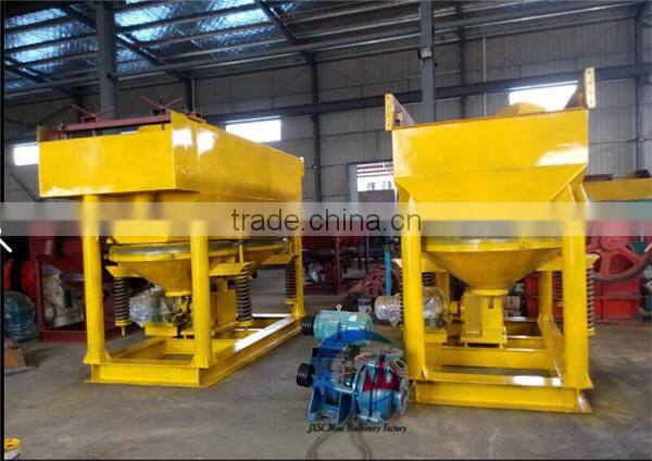 gold jig machine for alluvial gold concentration