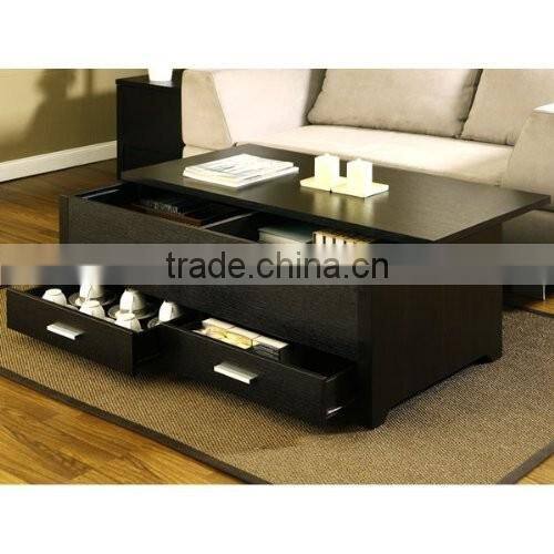 Smart Home Furniture modern wooden Lift Top Coffee Table