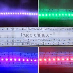 SV Dc 12V LED STRIP Super Bright 5050 60LEDs Rigid Strip RGB Imported chip Light Non-waterproof 12mm Width PCB 14.4W