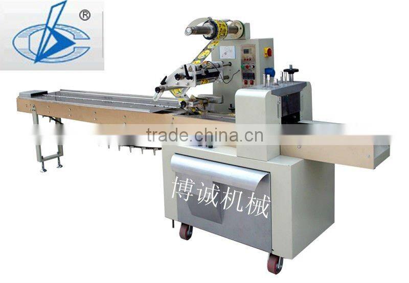 Pillow type flow wrapping Automatic plastic Packing Machine