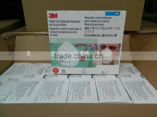 3m1870 mask 3M n95 face mask 3m anti MERS mask 3M Surgical Mask N95 3M 1870 Surgical Mask