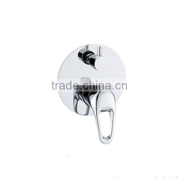 Contemporary Modern Bathroom Deasigns Single Handle Bath Shower Mixer Faucet with Diverters