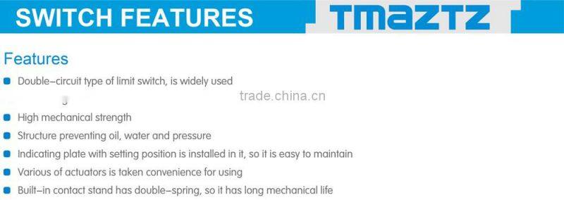 roller arm type limit switch china supplier / honeywell limit switch manufactur / 1nc1no safety limit switch