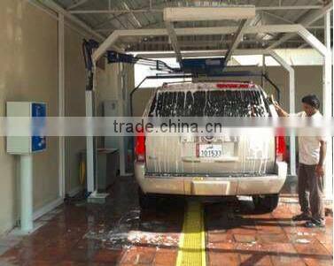 High pressure waterless car wash machine for car wash station