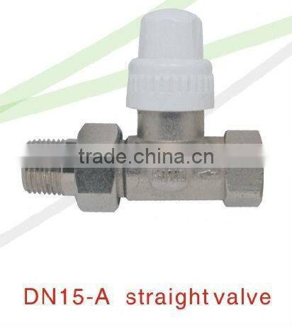 Thermostatic valve body angle valve EN215 approved